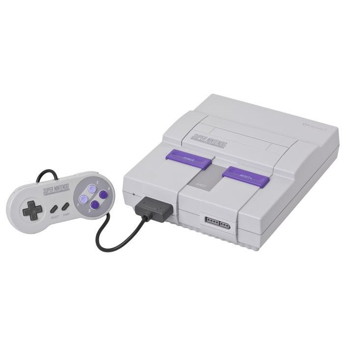 Nintendo Super Nintendo (SNES) main product photo