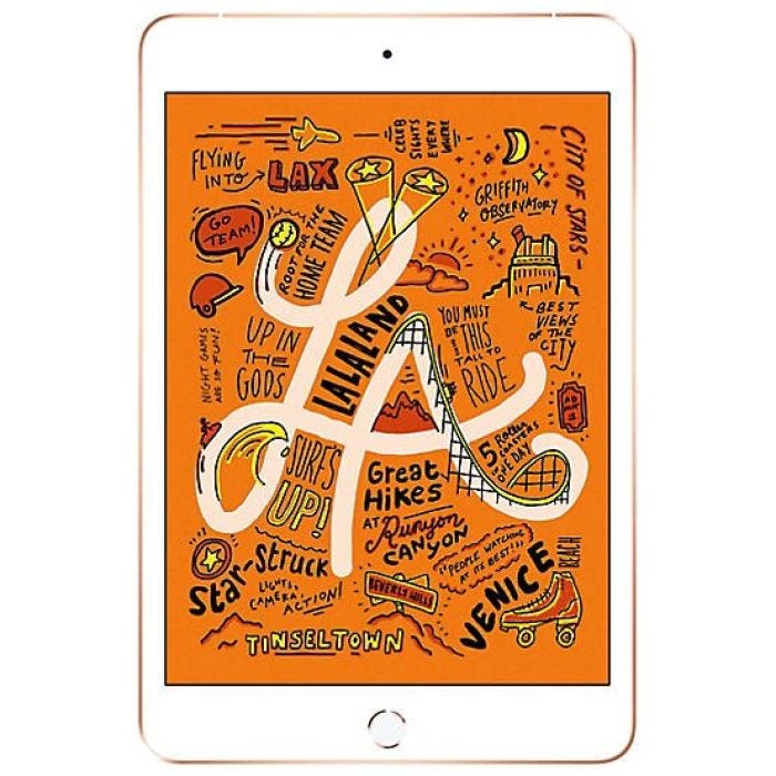 Apple iPad Mini (5th Generation) WiFi/Cellular (2019) - A2124 64GB main product photo
