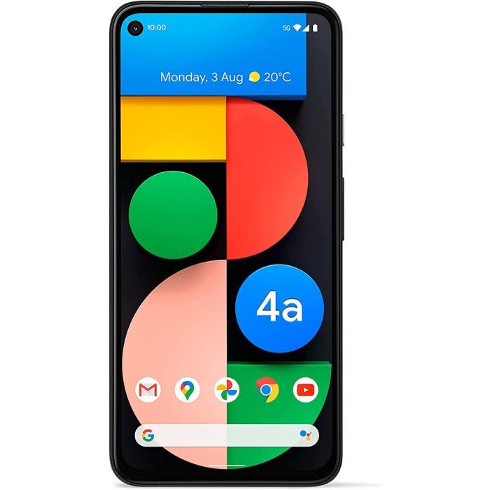 Google Pixel 4a 5G 128GB main product photo